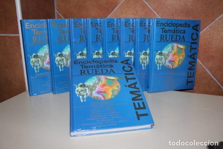 Libros de segunda mano de ciencias: ENCICLOPEDIA TEM&Aacute;TICA RUEDA 9 TOMOS - Foto 1