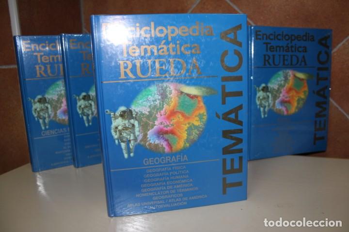 Libros de segunda mano de ciencias: ENCICLOPEDIA TEM&Aacute;TICA RUEDA 9 TOMOS - Foto 2