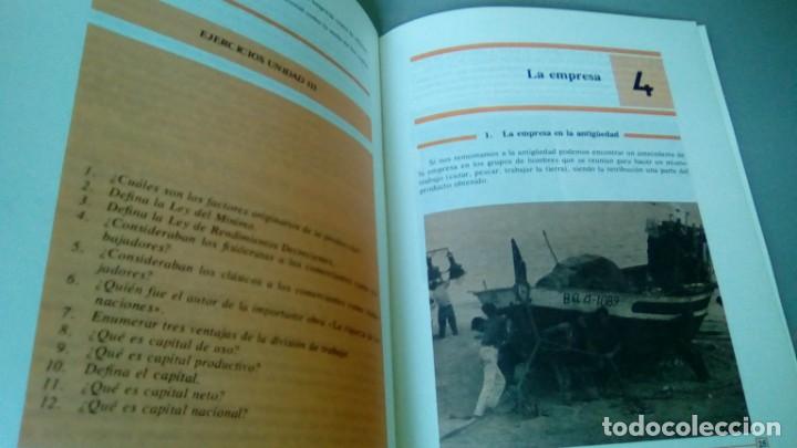 Libros de segunda mano de ciencias: ELEMENTOS DE ECONOMIA. F.P.A./1 GR 2&ordm; CURSO.- EDITEX - Foto 4