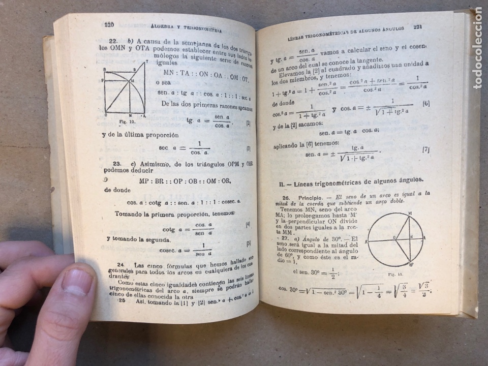 Libros de segunda mano de ciencias: &Aacute;LGEBRA T TRIGONOMETR&Iacute;A. EDICIONES BRU&Ntilde;O 1956. - Foto 6