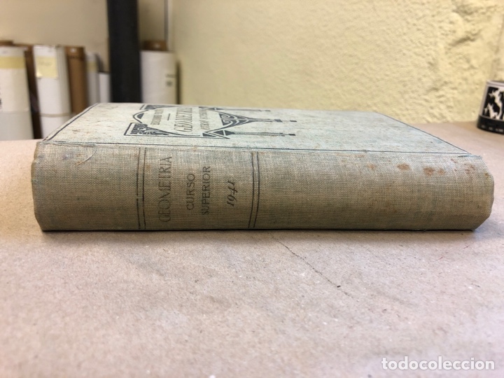 Libros de segunda mano de ciencias: GEOMETR&Iacute;A (CURSO SUPERIOR). EDICIONES BRU&Ntilde;O 1941. - Foto 9