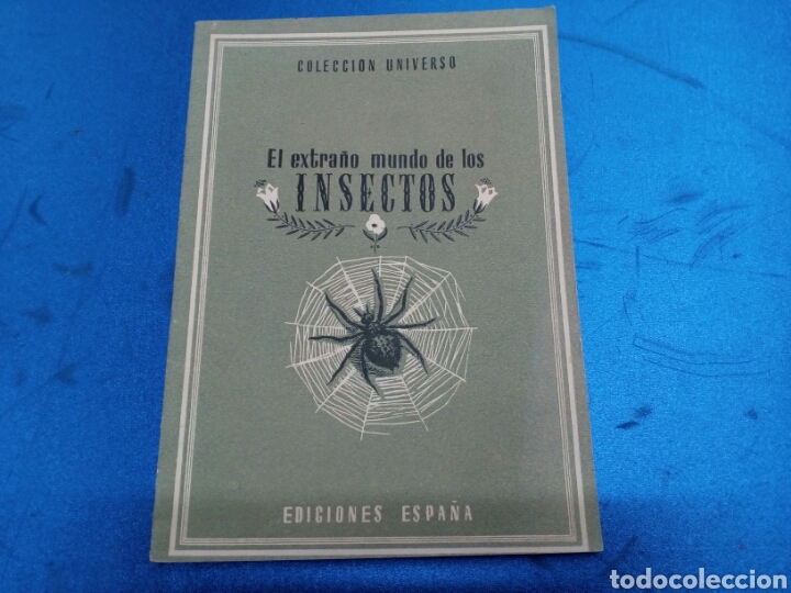 Libros de segunda mano: El extra&ntilde;o mundo de los insectos ,tomo 2 n&deg; 7 curiosidades de la tierra