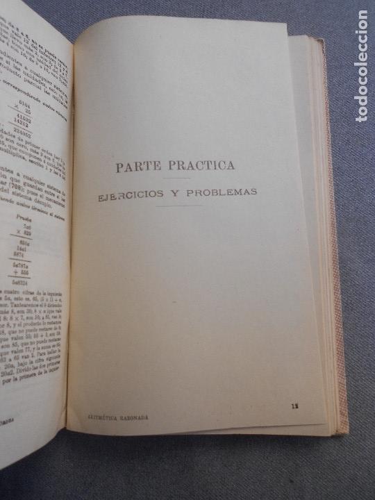 Libros de segunda mano de ciencias: ARITMETICA RAZONADA Y NOCIONES DE ALGEBRA. - Foto 6