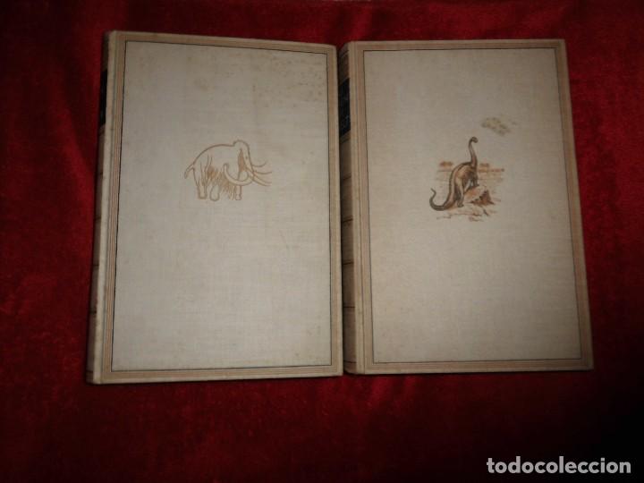 Libros de segunda mano: LIBRO EN ALEMAN 2 TOMOS DE  BIOLOGIA PREHISTORIA ANIMAL FOSILES 1931