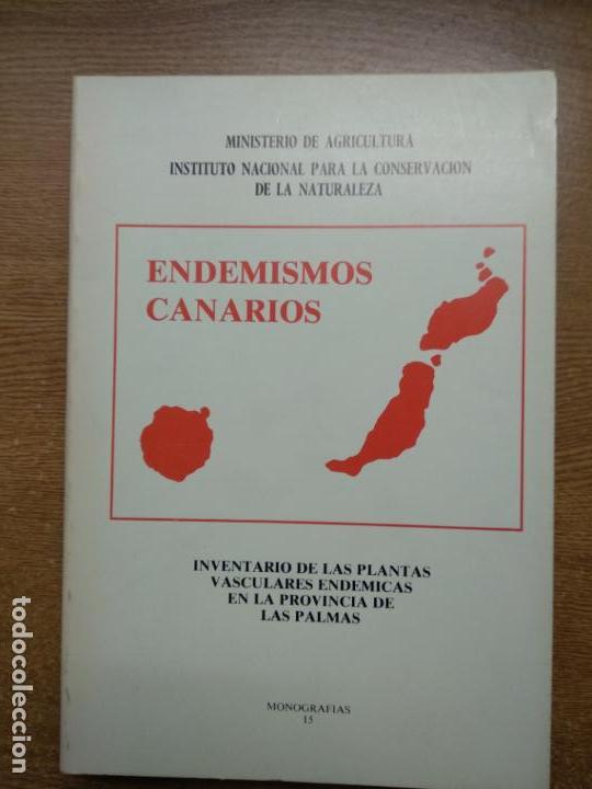 Libros de segunda mano: ENDEMISMOS CANARIOS. KUNKEL. MADRID 1977 - Foto 1