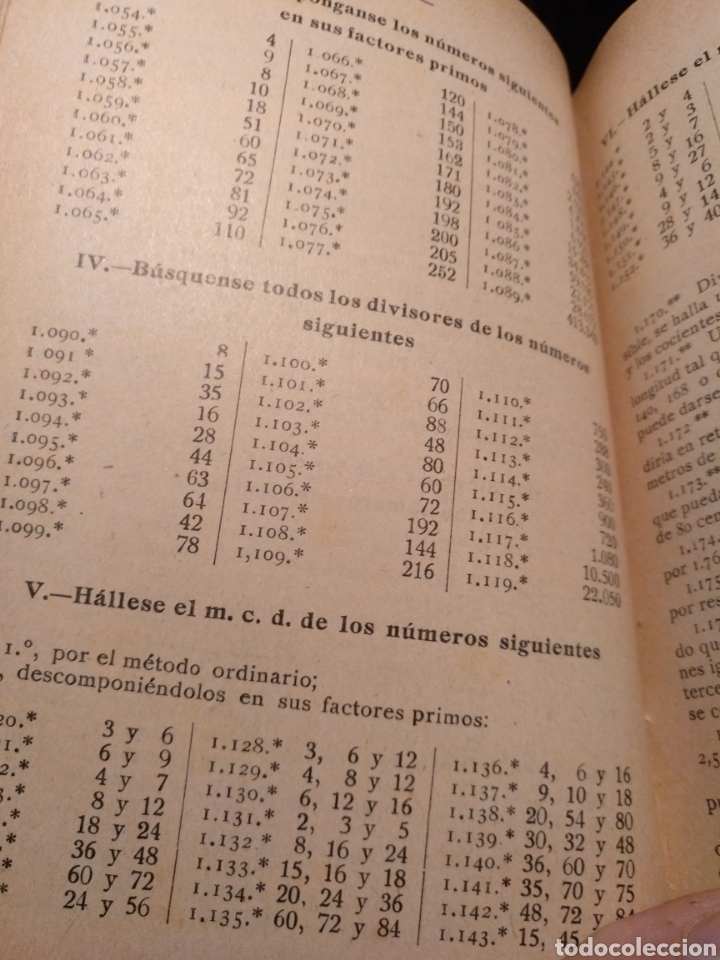 Libros de segunda mano de ciencias: 1960s. Tratado de aritm&eacute;tica. Bru&ntilde;o - Foto 2
