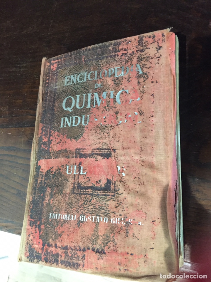 Gebrauchte B&uuml;cher der Wissenschaften: Enciclopedia de Qu&iacute;mica Industrial 1950