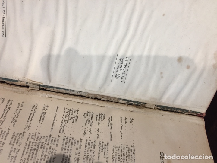 Libros de segunda mano de ciencias: Enciclopedia de Qu&iacute;mica Industrial 1950 - Foto 4