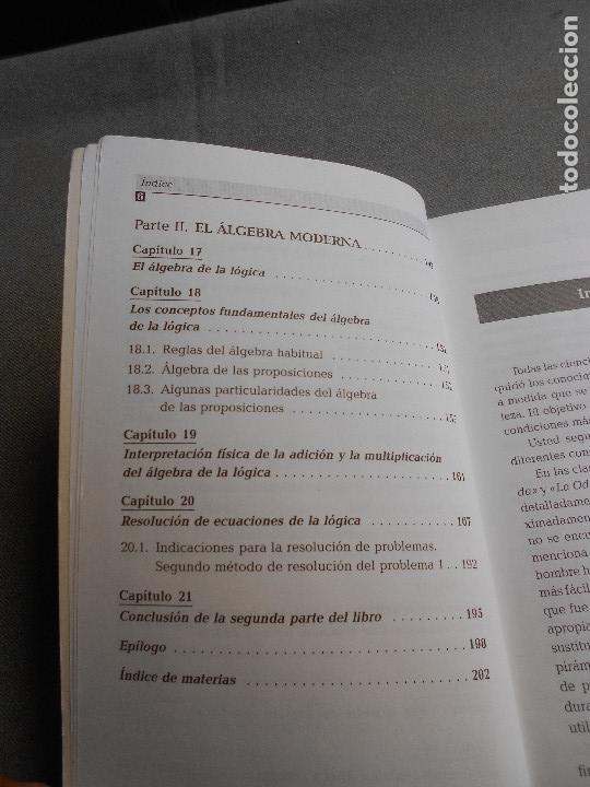 Libros de segunda mano de ciencias: DEL ALGEBRA CLASICA AL ALGEBRA MODERNA - Foto 5