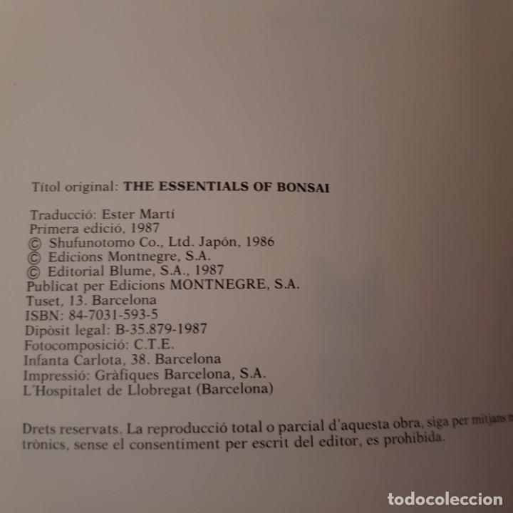 Libros de segunda mano: COM CONREAR I TENIR CURA DEL BONSAI -1987 - Foto 2