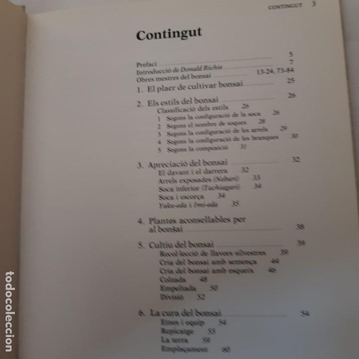 Libros de segunda mano: COM CONREAR I TENIR CURA DEL BONSAI -1987 - Foto 3