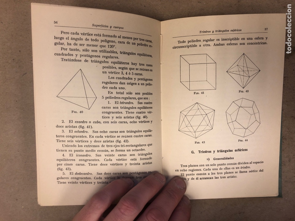 Libros de segunda mano de ciencias: GEOMETR&Iacute;A DEL ESPACIO. Dr. ROBERT GLASER. EDITORIAL LABOR 1943. - Foto 6