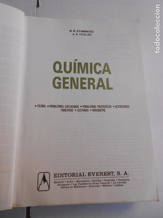 Libros de segunda mano de ciencias: QUIMICA GENERAL - Foto 3