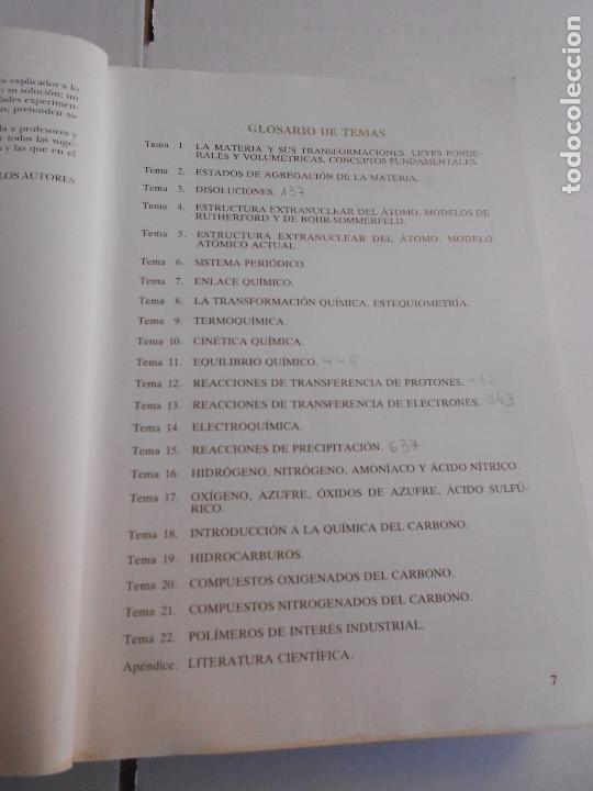 Libros de segunda mano de ciencias: QUIMICA GENERAL - Foto 4