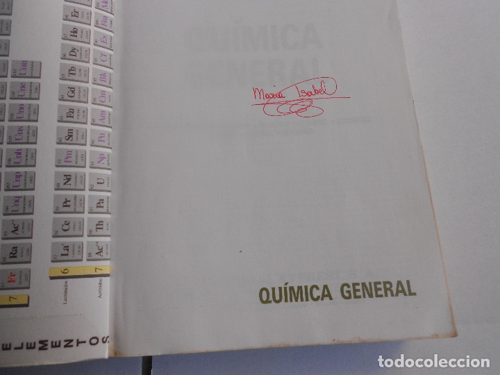 Libros de segunda mano de ciencias: QUIMICA GENERAL - Foto 2
