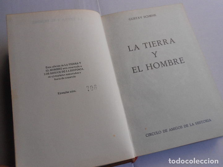 Libros de segunda mano: LA TIERRA Y EL HOMBRE - Foto 3