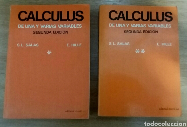 Calculus de una y varias variables. tomos 1 y 2 - Vendido en Venta