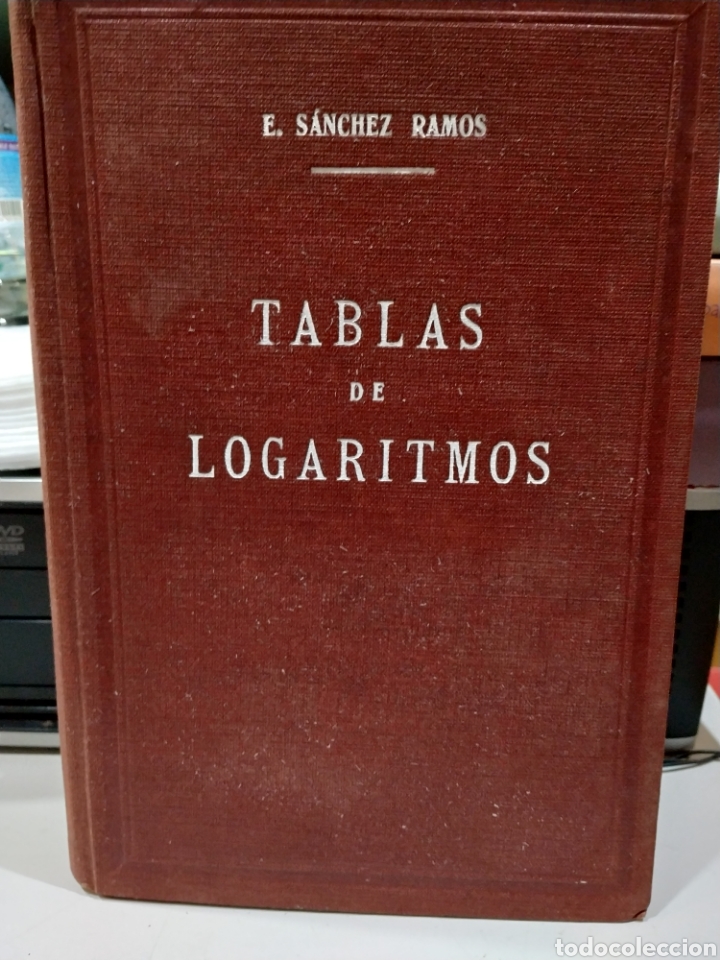 Libros de segunda mano de ciencias: Tablas de logaritmos. E. S&aacute;nchez Ramos. 1935 - Foto 1