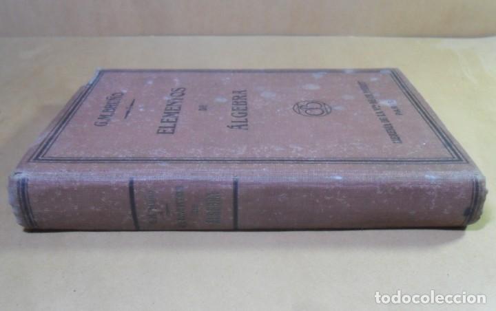 Libros de segunda mano de ciencias: ELEMENTOS DE ALGEBRA - PARA LA ENSE&Ntilde;ANZA SECUNDARIA Y ESCUELAS PREPARATORIAS - BRU&Ntilde;O - Foto 2