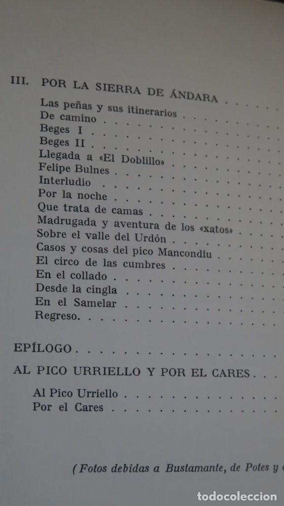 Libros de segunda mano: CR&Oacute;NICA DE LOS PICOS DE EUROPA. CARLOS ALFONSO - Foto 3