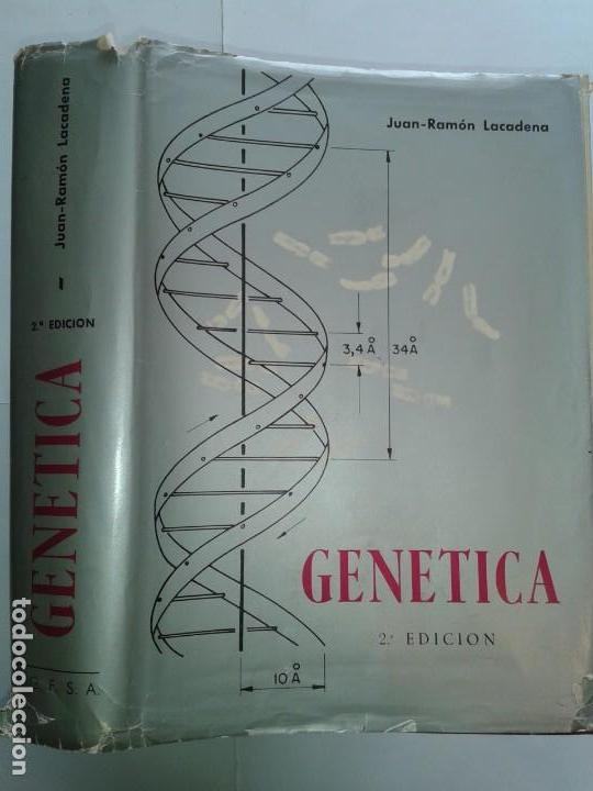 Libros de segunda mano: GEN&Eacute;TICA 1976 JUAN RAM&Oacute;N LACADENA 2&ordf; EDICI&Oacute;N - Foto 1
