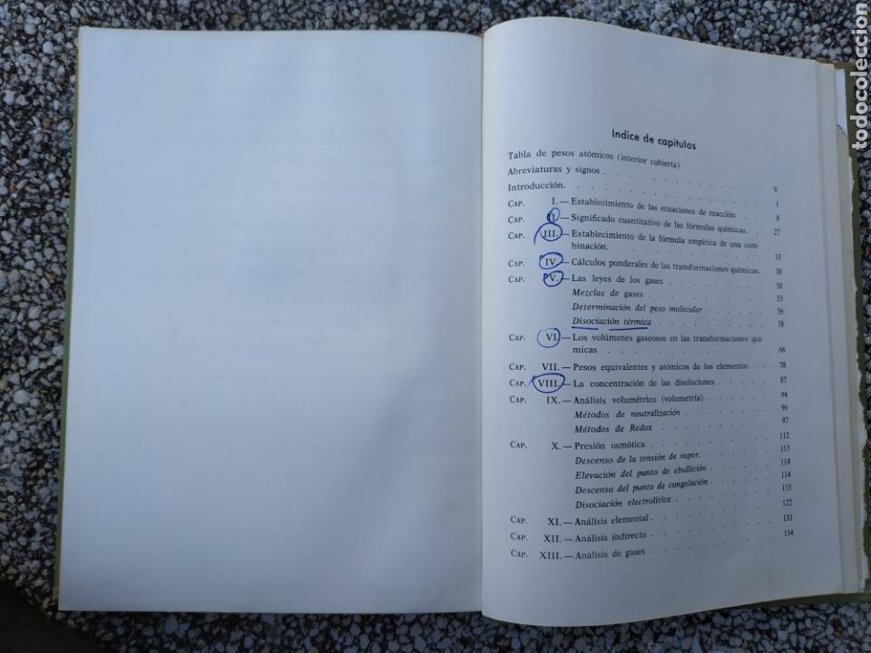 Libros de segunda mano de ciencias: Tratado de estequiometria. P. Nylen y N. Wigren - Foto 3