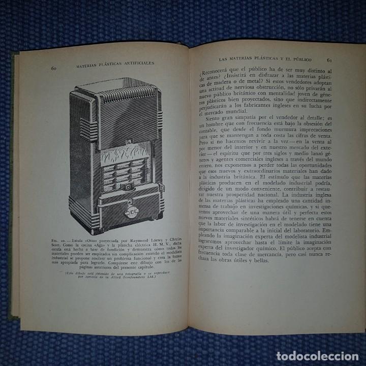 Libros de segunda mano de ciencias: Gloag, John: Las materias pl&aacute;sticas artificiales y su modelado industrial - Foto 2
