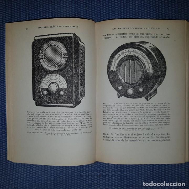 Libros de segunda mano de ciencias: Gloag, John: Las materias pl&aacute;sticas artificiales y su modelado industrial - Foto 3