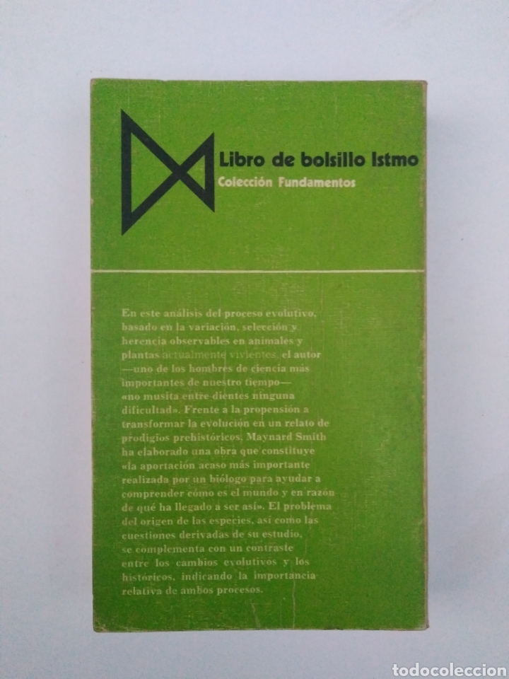 Libros de segunda mano: MAYNARD SMITH, John:&nbsp;Teor&iacute;a de la evoluci&oacute;n - Foto 2