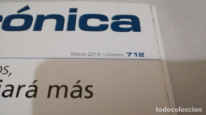 Libros de segunda mano de ciencias: REVISTA ESPA&Ntilde;OLA DE ELECTRONICA - 712 - 2014 - Foto 2