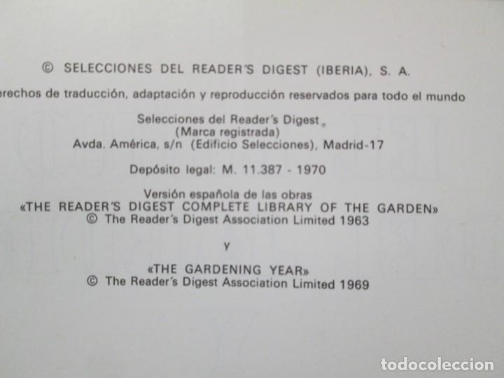 Libros de segunda mano: EL LIBRO DEL JARDIN Y DE LA TERRAZA. SELECCIONES DEL READER&acute;S DIGEST 1970 - Foto 8