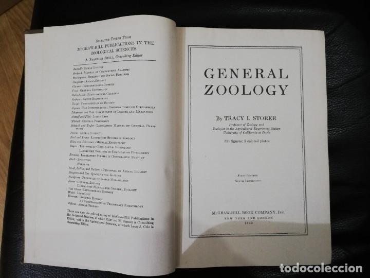 Libros de segunda mano: GENERAL ZOOLOGY - TRACY I. STORER EN INGL&Eacute;S - Foto 3