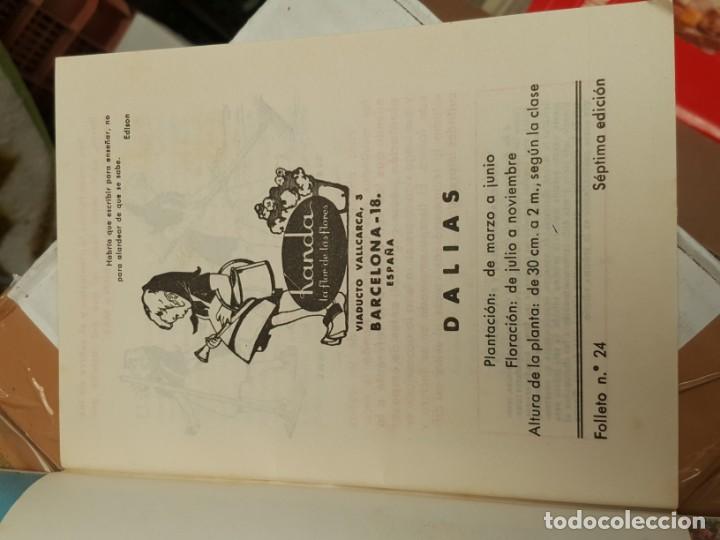 Libros de segunda mano: RAN&Uacute;NCULOS. DALIAS. TULIPANES. CLAVELES. . EDITORIAL kANDA. - Foto 2