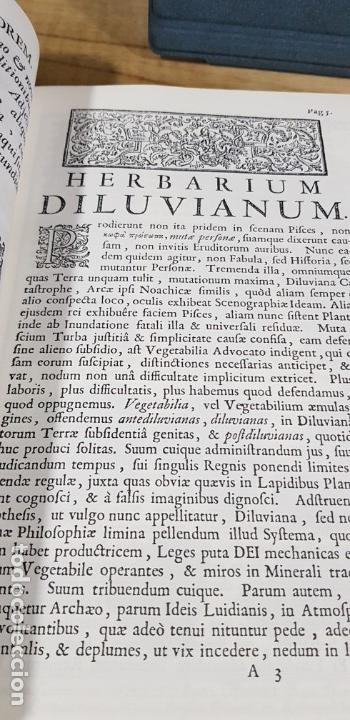 Libros de segunda mano: Herbarium diluvianum collectum (Bot&aacute;nica).Scheuchzero, Johanne Jacobo. - Foto 18
