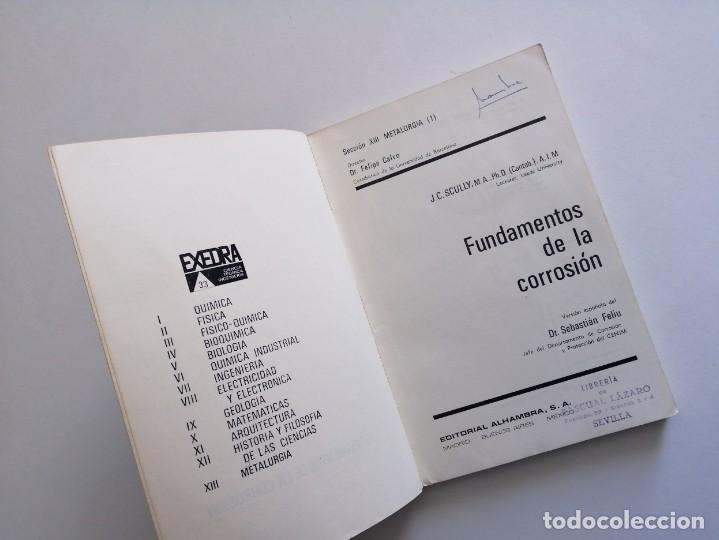 Libros de segunda mano de ciencias: Fundamentos de la Corrosi&oacute;n J. C. Scully J.C. Scully - Foto 7