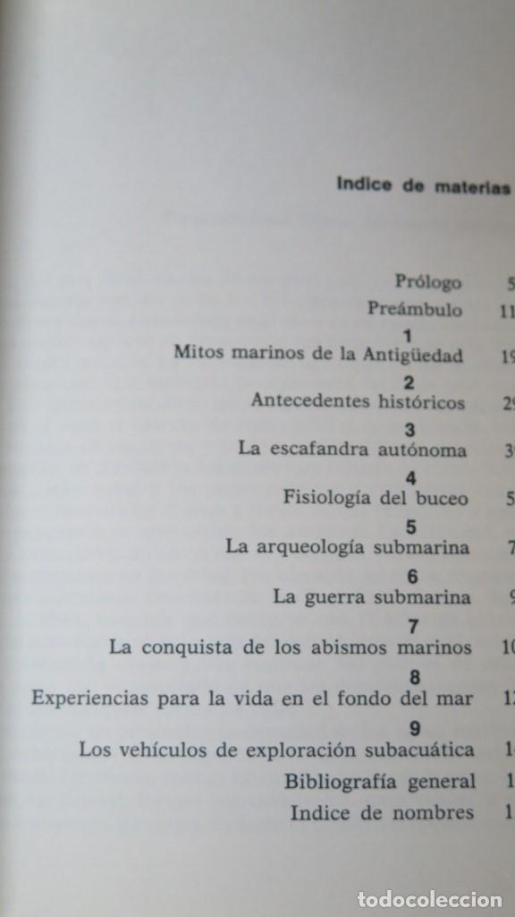 Libros de segunda mano: LA EXPLORACI&Oacute;N SUBMARINA. ANTONIO RIBERA - Foto 2
