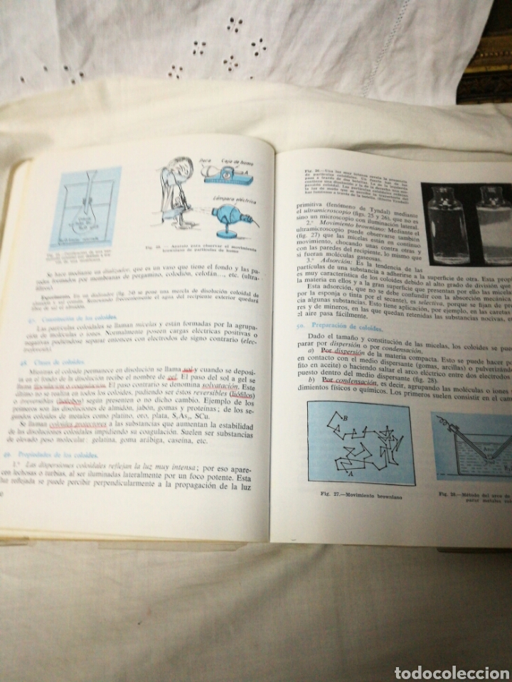 Libros de segunda mano de ciencias: Qu&iacute;mica 5&deg; Ediciones S.M. 1964 - Foto 3