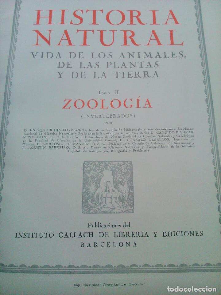 Libros de segunda mano: Historia Natural - Foto 7