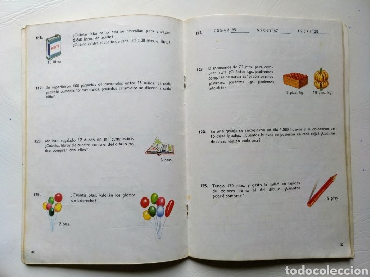 Libros de segunda mano de ciencias: EJERCICIOS Y PROBLEMAS EVEREST TERCER CURSO. A&Ntilde;O 1972. - Foto 2