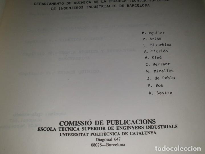 Libros de segunda mano de ciencias: PROBLEMAS DE QUIMICA GENERAL - Foto 4