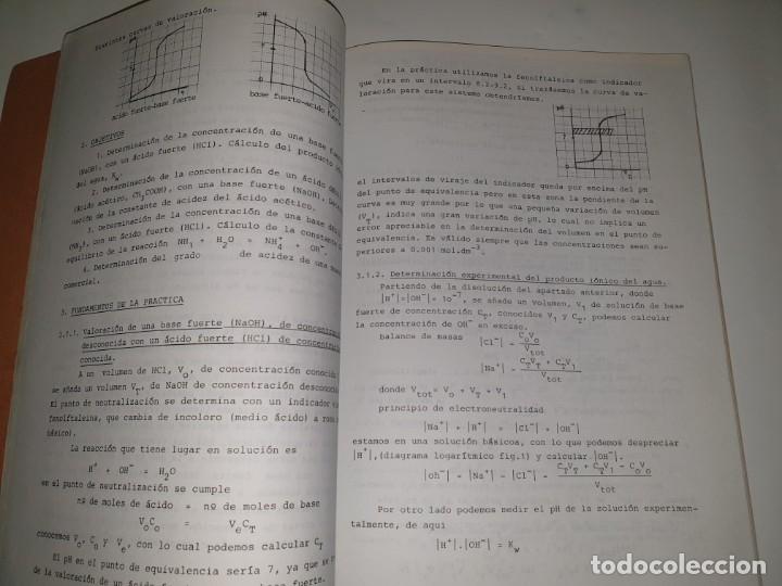 Libros de segunda mano de ciencias: PRACTICAS DE QUIMICA - Foto 3