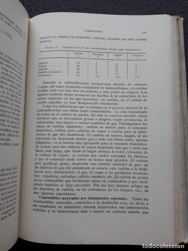 Libros de segunda mano de ciencias: Qu&iacute;mica Inorg&aacute;nica. N. Bjerrum / L. Ebert. A&ntilde;o 1945. - Foto 4