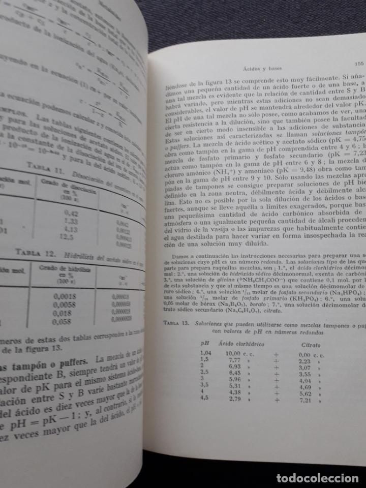 Libros de segunda mano de ciencias: Qu&iacute;mica Inorg&aacute;nica. N. Bjerrum / L. Ebert. A&ntilde;o 1945. - Foto 6
