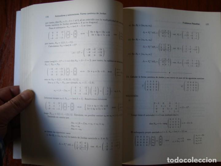 Libros de segunda mano de ciencias: LIBRO PROBLEMAS DE &Aacute;LGEBRA CON ESQUEMAS TE&Oacute;RICOS A DE LA VILA - Foto 7