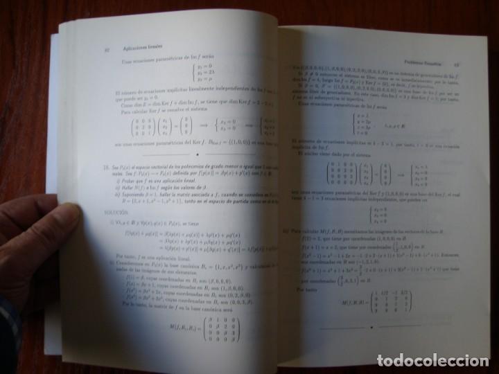 Libros de segunda mano de ciencias: LIBRO PROBLEMAS DE &Aacute;LGEBRA CON ESQUEMAS TE&Oacute;RICOS A DE LA VILA - Foto 9
