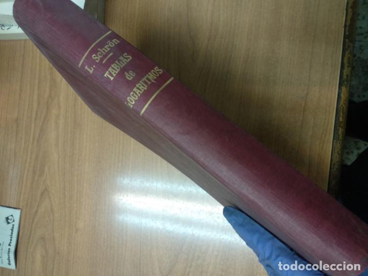 Libros de segunda mano de ciencias: TABLAS DE LOGARITMOS DE SCHR&Ouml;N - Foto 2