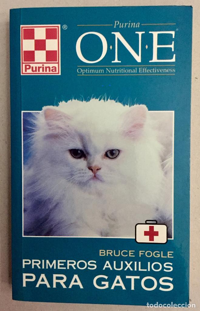 Libros de segunda mano: PRIMEROS AUXILIOS PARA GATOS. - Foto 1