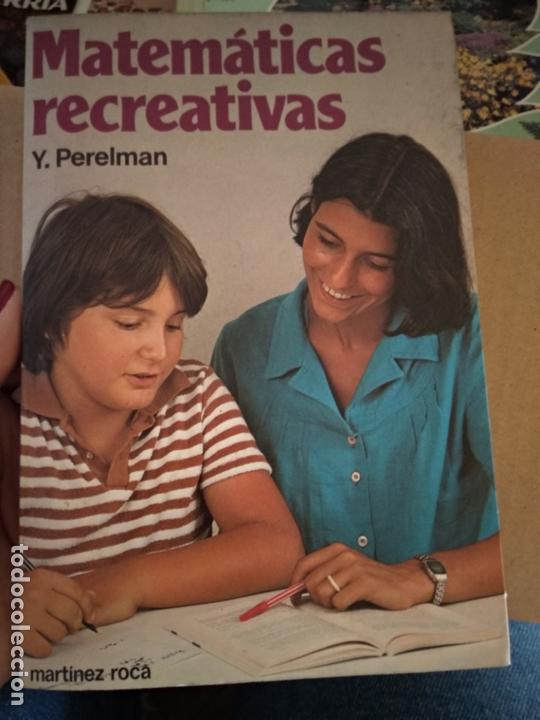 Libros de segunda mano de ciencias: Y. PERELMAN. MATEM&Aacute;TICAS RECREATIVAS. EDICIONES MART&Iacute;NEZ ROCA, - Foto 1