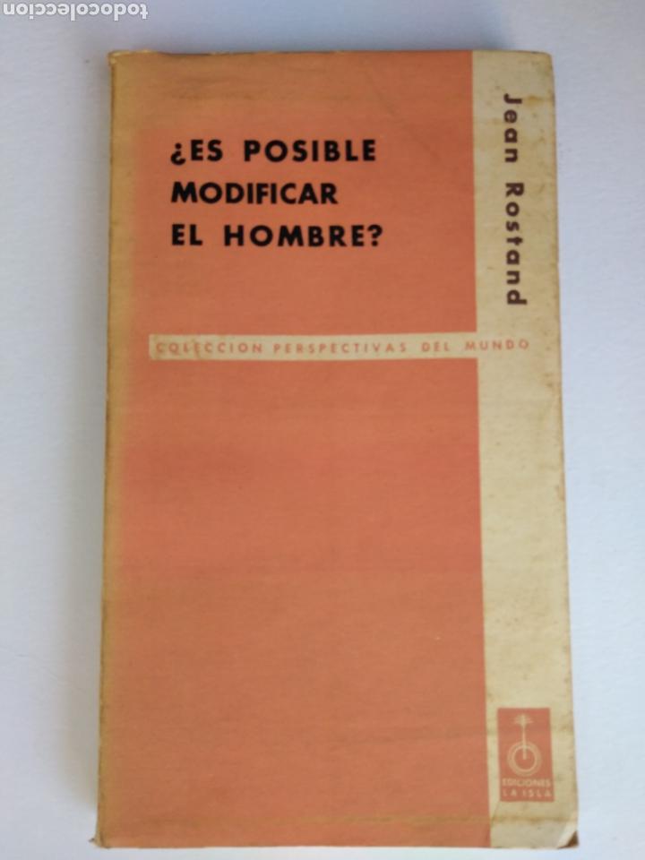 Libros de segunda mano: &iquest;Es posible modificar el hombre? / Jean Rostand - Foto 1