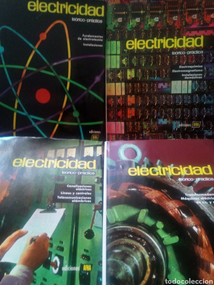 Libros de segunda mano de ciencias: Libros electricidad te&oacute;rico pr&aacute;ctico Afha - Foto 1